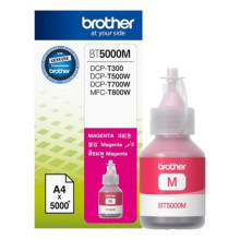 BROTHER BT-5000M ORIGINAL MAGENTA REFILL INK TANK BOTTLE - 5,000 PAGES COMPATIBLE MODEL HL-T4000DW, DCP-T300, T310, T500W, T510W, T700W, T710W, T810W, MFC-T800W , T910D, T4500DW