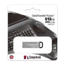 KINGSTON DATATRAVELER KYSON USB 3.2 PENDRIVE FLASH DRIVE ((512GB)