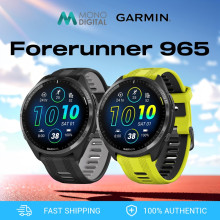 Garmin Forerunner 965 Premium GPS Running/Triathlon Smartwatch (Black/ Yellow)