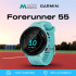 Garmin Forerunner 55 GPS Running Smartwatch with Coach Free Training Plan Support