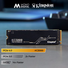 KINGSTON KC3000 PCIE 4.0 NVME M.2 2280 INTERNAL SSD SOLID STATE DRIVE SKC3000S (512GB/1TB/2TB/4TB)