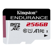 KINGSTON MEMORY CARD HIGH ENDURANCE MICRO SD FOR DASHCAM & CCTV (256GB)